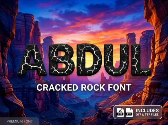 Abdul: A Premium Display Font for Bold Web Design