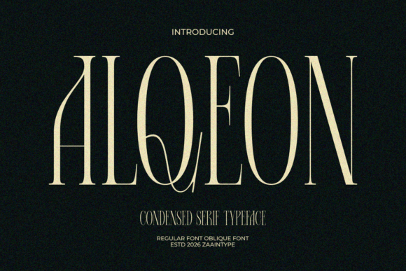 Alqeon: The Modern Display Typeface for Premium Web Design