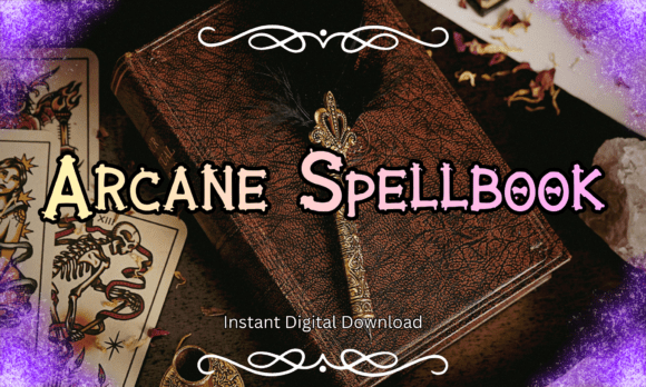 Arcane Spellbook: The Mystical Display Font for Bold Brand Identity