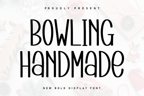 Bowling Handmade: The Perfect Display Font for Small Business Branding