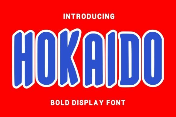 Bringing Life to Your Shop with the Hokaido Display Typeface