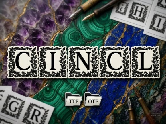 Cincl: The Display Typeface That Transforms Your Handmade Brand