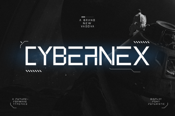 Cybernex: The Futuristic Display Font for Modern Crafters