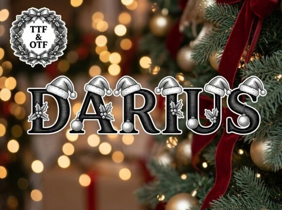 Darius: A Stunning Display Typeface for Bold Web Design