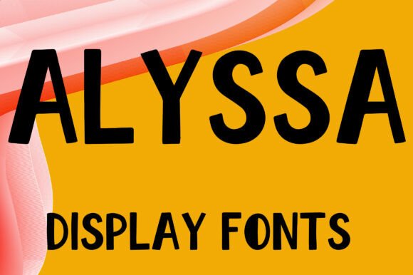 Discovering Alyssa: The Bold Display Typeface for Modern Editorial Design