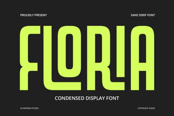 Floria: The Modern Display Typeface for Impactful Web Design