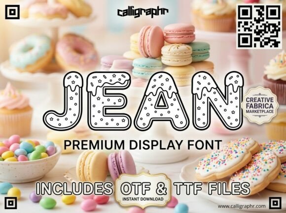 Jean: The Display Font That Elevates Small Business Branding