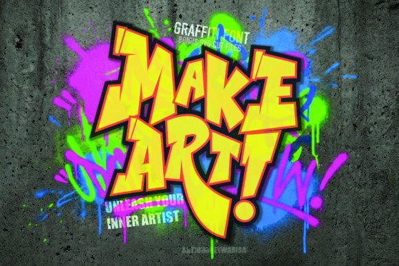 Make Art: The Bold Display Typeface for Authentic Brand Identity