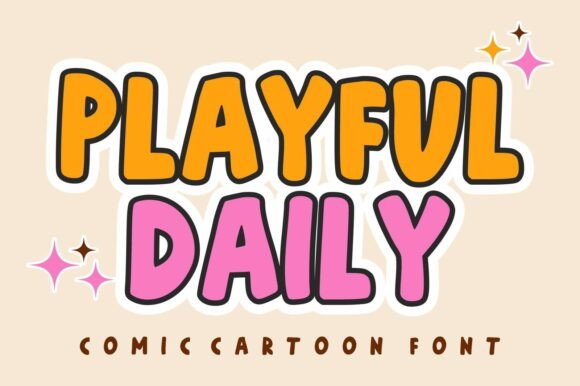 Playful Daily: The Perfect Display Font for Handmade Creators