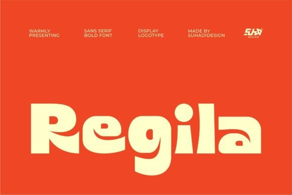 Regila: The Bold Display Typeface That Elevates Small Business Branding