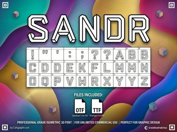 Sandr: The Display Typeface That Elevates Campaign Visuals