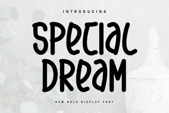 Special Dream: A Handwritten Display Font for Cozy Brand Identities