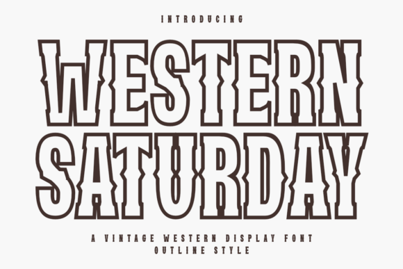 Western Satuday: The Vintage Typeface That Transformed My Brand Identity