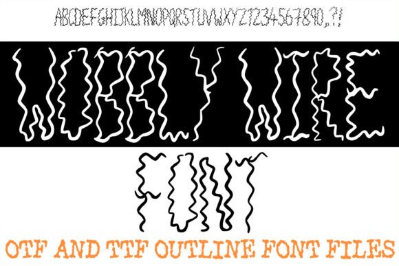 Wobbly Wire: The High-Voltage Display Font for Bold Digital Brands