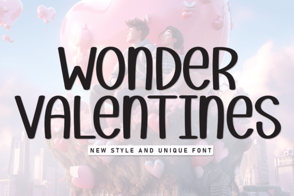 Wonder Valentines: The Handwritten Display Font for Engaging Web Design